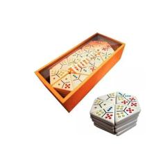 Imagem de Board Game Triminó Edição De Luxo Jogo de Tabuleiro Ludens Spirit - br