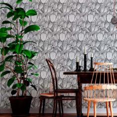 Imagem de Papel de Parede Adesivo Floral N012113 Rolo 0,58X3,00M