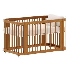 Imagem de Berço 2 em 1 Evolutivo Nogueira (colchão incluso)