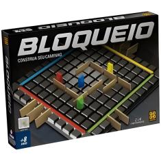 Imagem de Jogo De Tabuleiro Bloqueio Estratégia 4 Cores 04408 - Grow