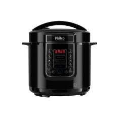 Imagem de Panela de Pressão Digital Philco 6l Inox Preta 220v