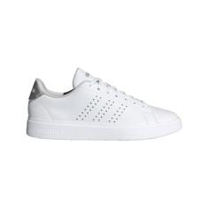 Imagem de adidas Tênis feminino Advantage 2.0, Branco/cinza/prata metálico, 38