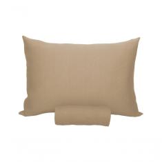 Imagem de Lençol De Elástico 1 Peça Portallar Doce Vida Bege Caqui King