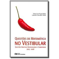 Imagem de Questões de Matemática no Vestibular - Matta, Gilmar De Paula - 9788573938623