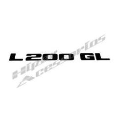 Imagem de Emblema Adesivo L200 Gl Mitsubishi 2001 2002 2003 2004 2005 2006 2007