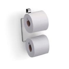 Imagem de Porta papel higiênico para caixa acoplada aço cromado duplo Arthi