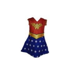 Imagem de Fantasia Roupa Infantil Menina Heroína Com Capa - Fashion Style Infini