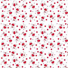 Imagem de Papel Parede Coelhinho Com Coração Adesivo Decorativo Quarto