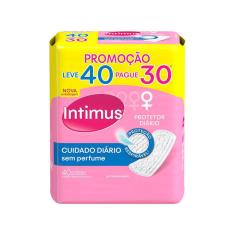 Imagem de Protetor Diário Intimus Cuidado Diário sem Perfume 40 Unidades