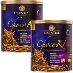 Imagem de Kit 2X Chocoki Achocolatado Vitaminado - 300G - Essential Nutrition