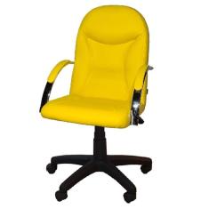 Imagem de Cadeira Giratória Escritório Day Presidente Amarela