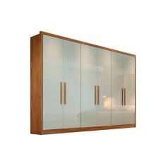 Imagem de Guarda Roupa 6 Portas E 6 Gavetas Robust Plus Freijo Fendioff Novo Horizonte