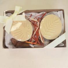 Imagem de Kit 2 Sabonete Vegetal Erva Doce E Semente Uva Presente 180G - Likare