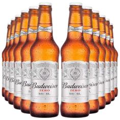 Imagem de Cerveja Sem Álcool Budweiser - Long Neck 330Ml - 12 Un