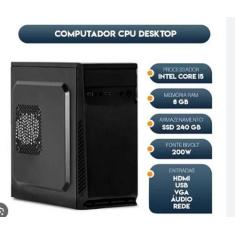 Imagem de Computador - Intel Core I5- Quad Core, 8GB, SSD 240GB, 230W, GAB - WIN