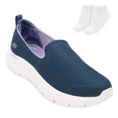 Imagem de Tênis Skechers Go Walk Flex e Meia SK24-89625