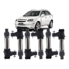 Imagem de Bobina de ignição gm captiva omega 3.6 v6 - 0221604104 4 pinos kit c/6