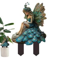 Imagem de Estatuetas de jardim de fadas, fadas para jardim de fadas,Decorações de vasos de plantas de fadas de jardim de fadas - Decorações de vasos de flores, estatuetas pequenas de gnomo de jardim, acessórios