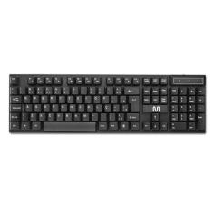 Imagem de Teclado sem Fio Slim Conexão 2.4ghz USB 12 Teclas Multimídia Preto Multi - TC299