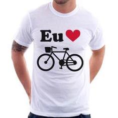 Imagem de Camiseta Eu Amo Bicicleta - Foca Na Moda