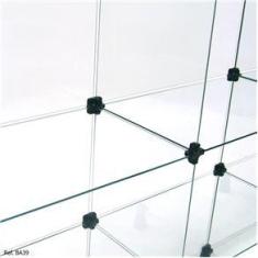 Imagem de Balcão de Atendimento Modulado em Vidro - 5,50 x 1,00 x 0,40