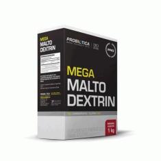 Imagem de Mega Malto Dextrin (1Kg) - Sabor: Morango - Probiótica