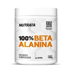Imagem de 100% Beta Alanina - 120g Natural - Nutrata