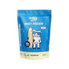 Imagem de +Mu Whey Concentrado Sabor Baunilha 18g Proteína - Refil 900g