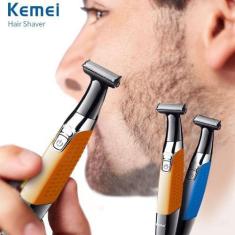 Imagem de Aparelho De Barbear Elétrico Recarregável Bivolt Kemei  Km1910