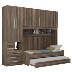 Imagem de Quarto De Solteiro Sem As Camas Com Guarda-Roupa 1326Se San Remo - Móv