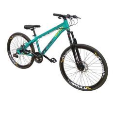 Imagem de Bicicleta Vikingx Tuff 30 Aro 26 Freeride 24v Freio Hidraulico  Mtb Su