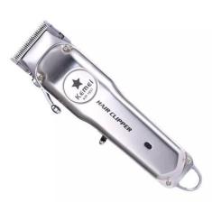 Imagem de Máquina De Cortar Cabelo Linha Metal Kemei Km-1996
