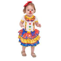 Imagem de Fantasia Infantil  Body Baby Bebê Palhaça Palhacinha Menina Carnaval F