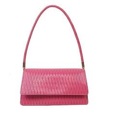 Imagem de Bolsa feminina de couro PU nas axilas retrô bolsas femininas modernas para meninas pequenas bolsas de ombro, rosa, Retrô