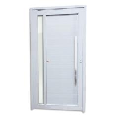 Imagem de Porta de PVC Pivotante 216x120cm Premium Tecplus100 Brimak Branco