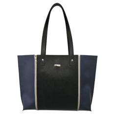 Imagem de Bolsa Duo material ecológico 277-R Personalizada Raffai Couros, Preto,