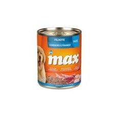 Imagem de Ração Umida Patê Max Cães Filhotes Sabor Cordeiro E Frango 280g