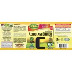 Imagem de Vitamina C - Ácido Ascórbico - Unilife 60 cápsulas 