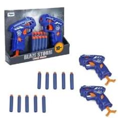 Imagem de Lançador Blaze Storm com 2 Pistolas e com 10 Dardos Homeplay