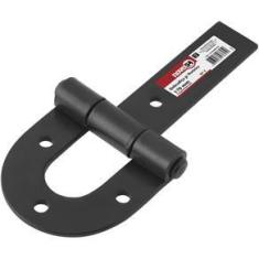 Imagem de Dobradiça para porteira 270mm aço carbono pintado - Nove54