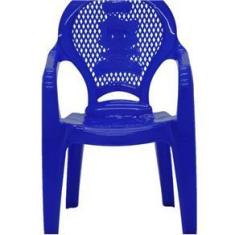 Imagem de Cadeira Plástica Com Braços Estampa Catty  Tramontina