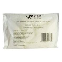 Imagem de Luva Plástica Volk - Golfrada Transparente Descartável - 28cm 8 Micras 100 Unidades