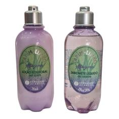 Imagem de Kit L'occitane Capim Limão Alfazema Loção+sabonete Líquido