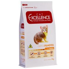 Imagem de Ração Seca Cat Excellence Frango para Gatos Filhotes - 1 Kg