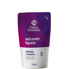 Imagem de Corpo Dourado - Sabonete Líquido Corporal Amora E Ameixa Refil 200Ml