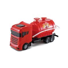 Imagem de Caminhão Bombeiro Fire Tank Esguicha Agua - Orange Toys