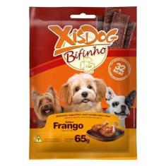 Imagem de Petisco XisDog Bifinho para Cães Sabor Frango - 65g - 1 unidade