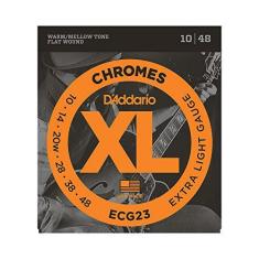 Imagem de Encordoamento Para Guitarra Lisa .010-.048 D'Addario XL Chromes ECG23