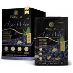 Imagem de AçAí WHEY SACHê DISPLAY (12 UNIDADES 35G) 420G ESSENTIAL Essential Nutrition 