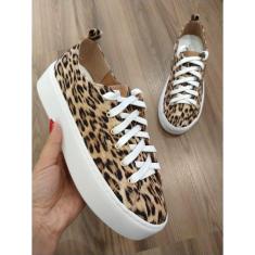 Imagem de Tênis Flatform Lona Onça Loucos e Santos Feminino-Feminino